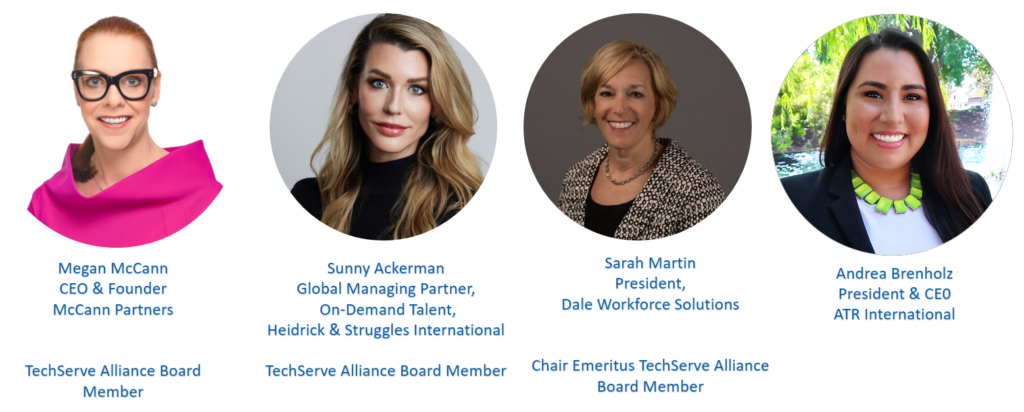 TechServe webinar to celebrate women's history month -- empowering women in staffing